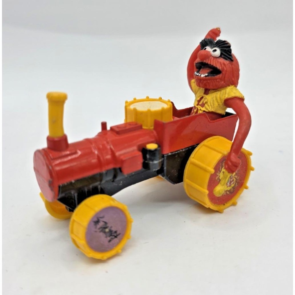 Vintage Corgi Diecast Animal‎ Muppet Show Drum Tractor Jim Henson 1979 Britain